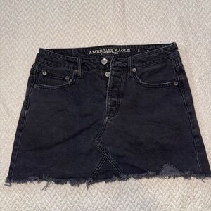 American Eagle Outfitters Charcoal Mini Skirt